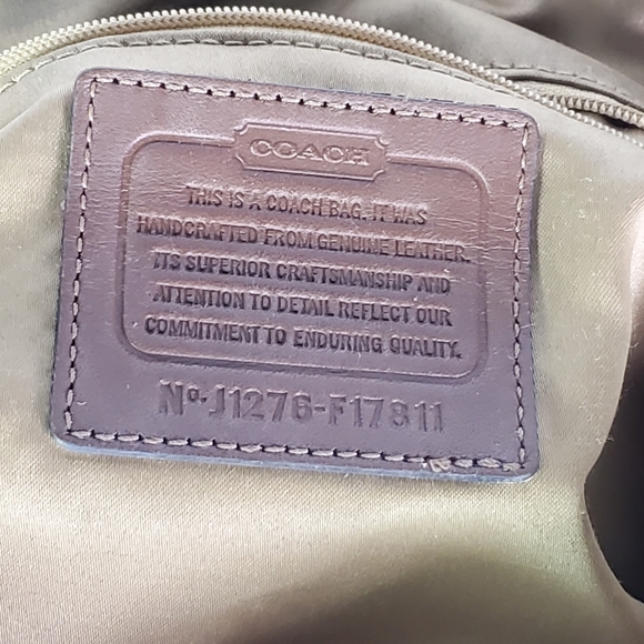 Coach leather handbag - Picture 9 of 12